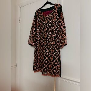 3pc gota work kameez shalwar and dupatta